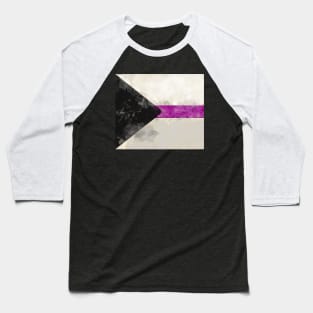 Demi Pride Flag - Water color Baseball T-Shirt